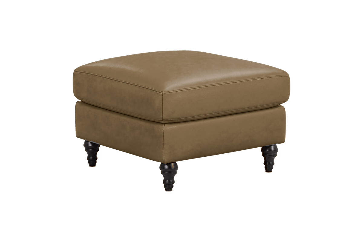 Senia Footstool in Momo Olivia