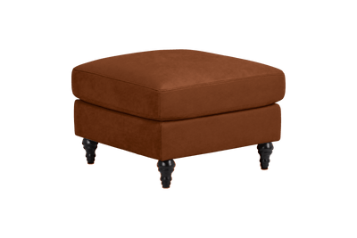 Senia Footstool in Marfa Pluto