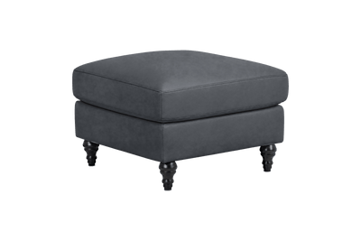 Senia Footstool in Dante Shark