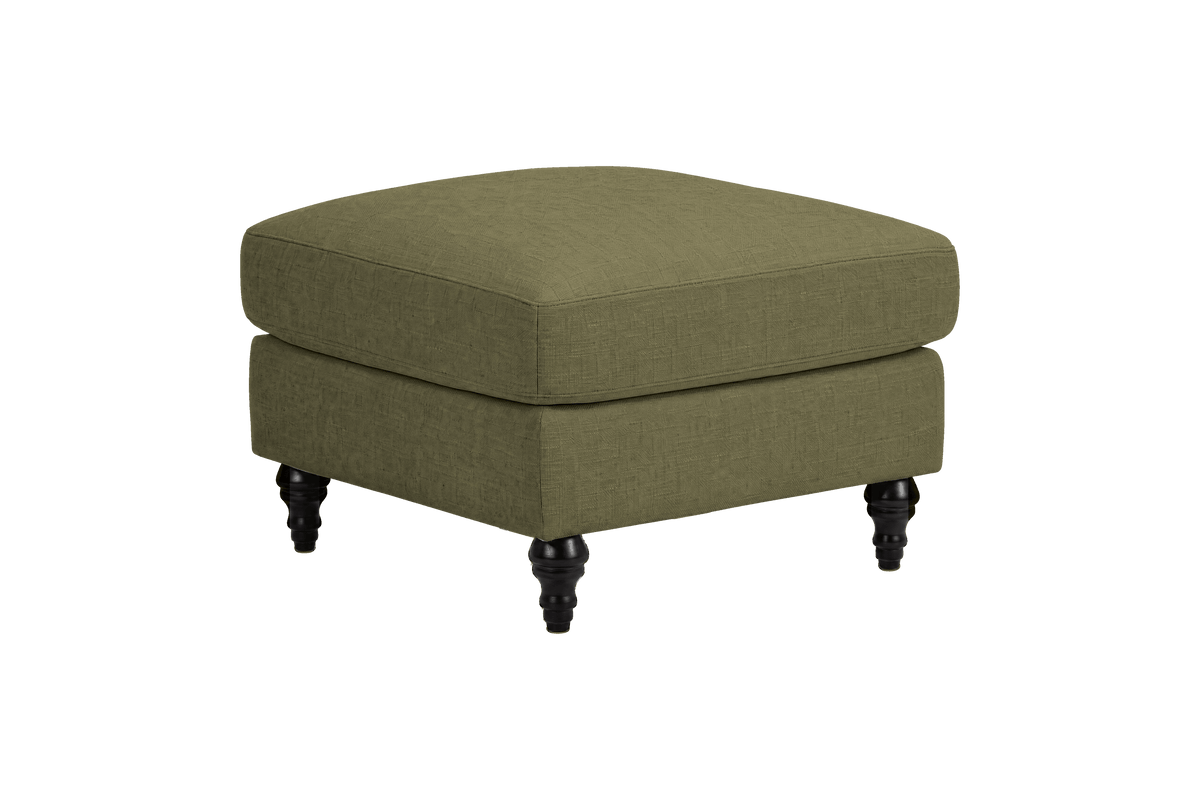Senia Footstool in Mosquito Sycamore