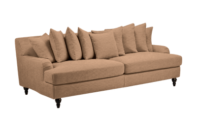 Senia Large Sofa in Roni Biscotti