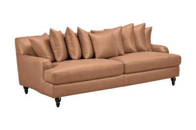 Senia Large Sofa in Momo Camel