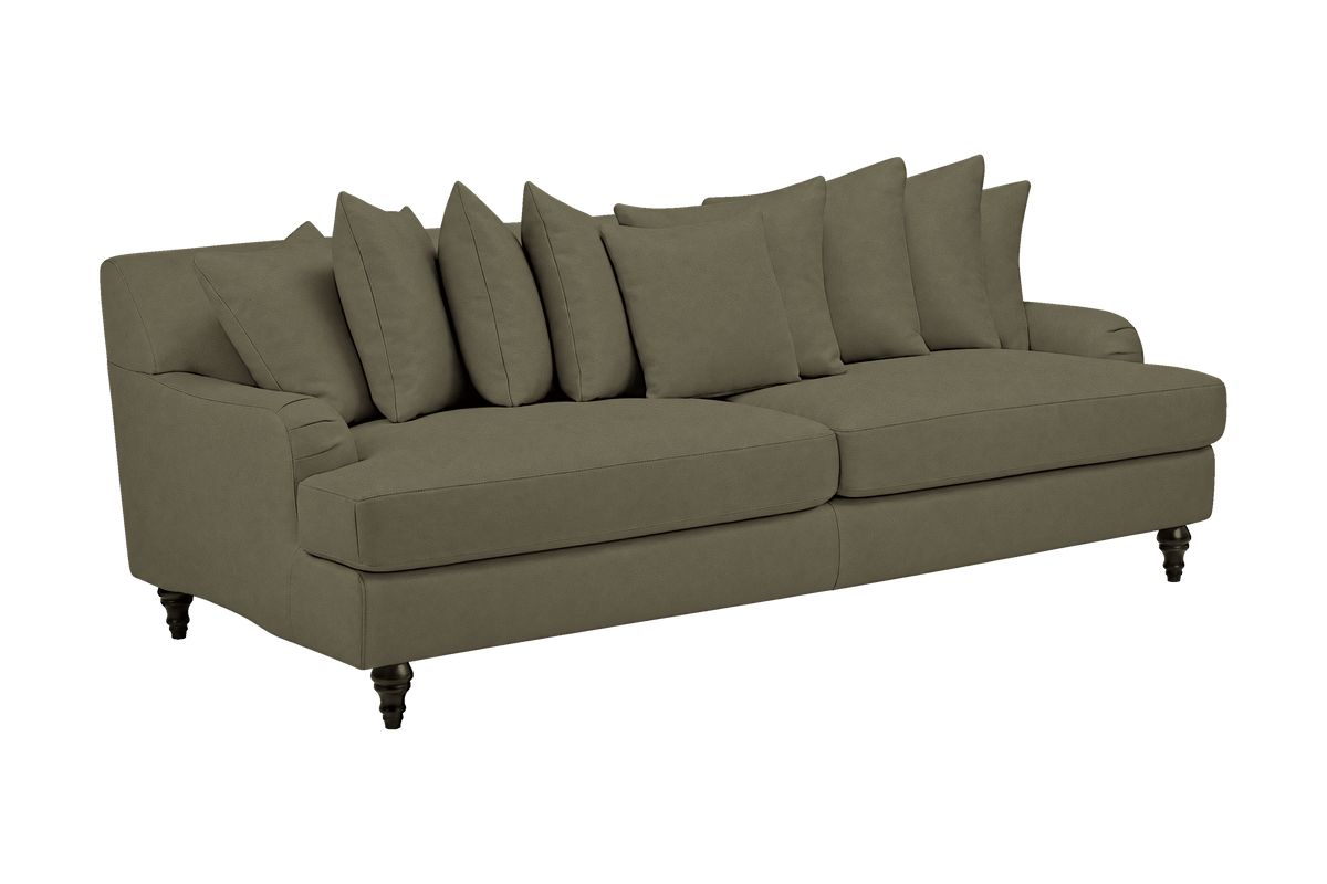 Senia Large Sofa in Felix Olive