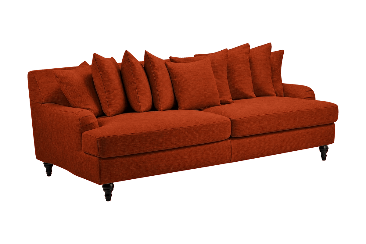 Senia Large Sofa in Roni Poppy