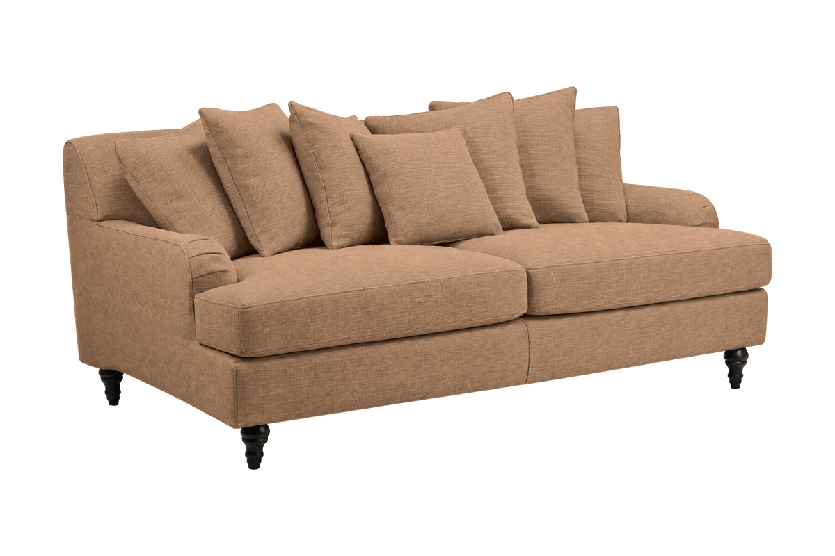 Senia Medium Sofa in Roni Biscotti