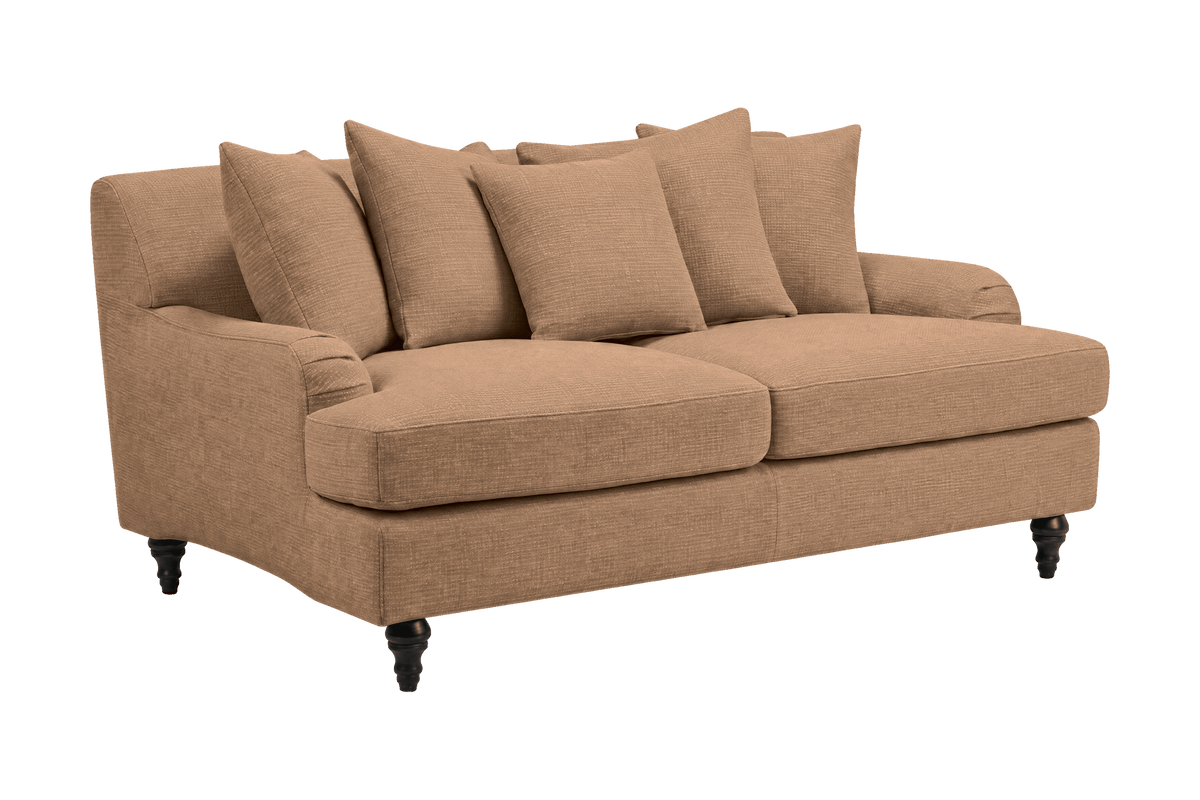 Senia Small Sofa in Roni Biscotti