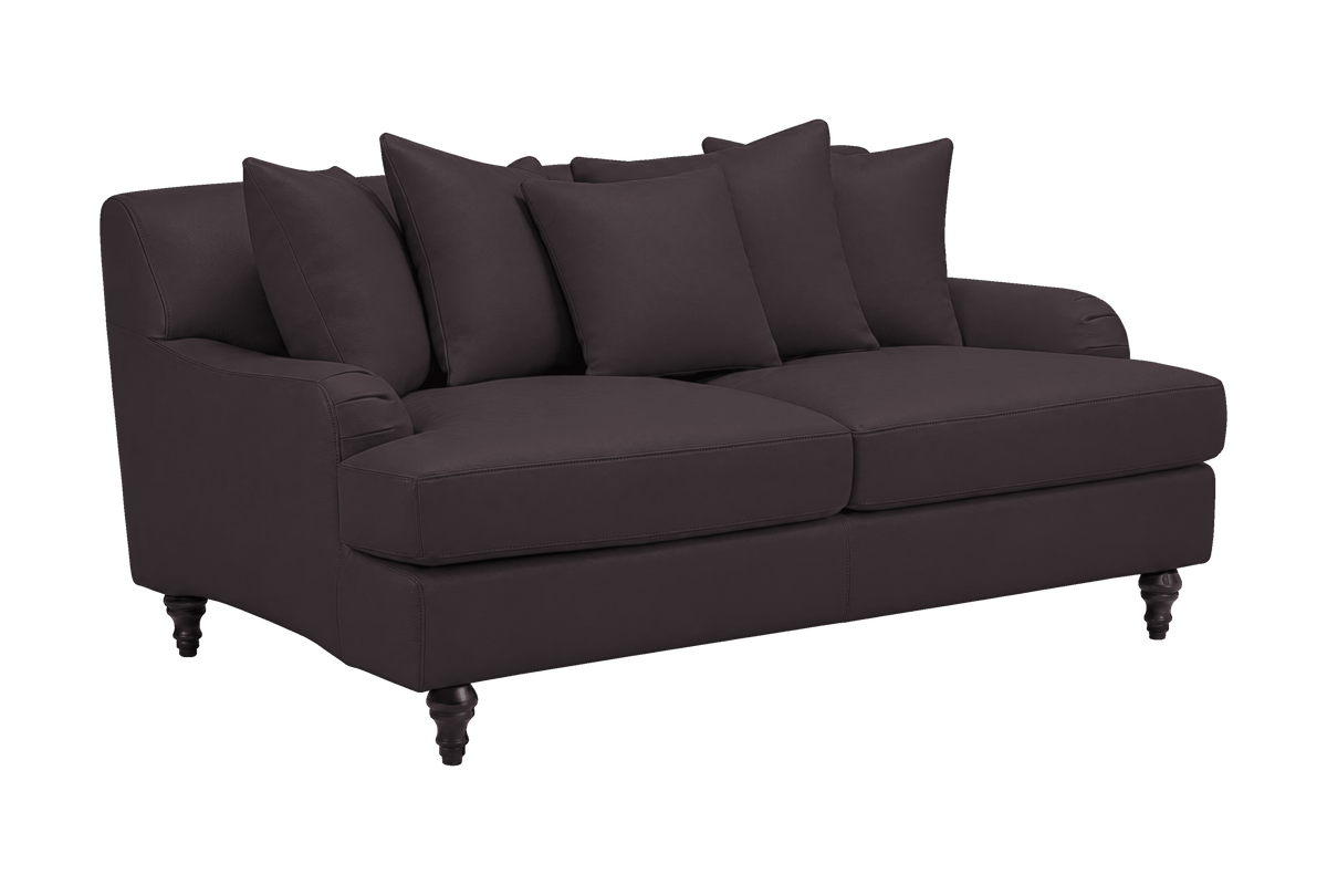 Senia Small Sofa in Dante Charcoal