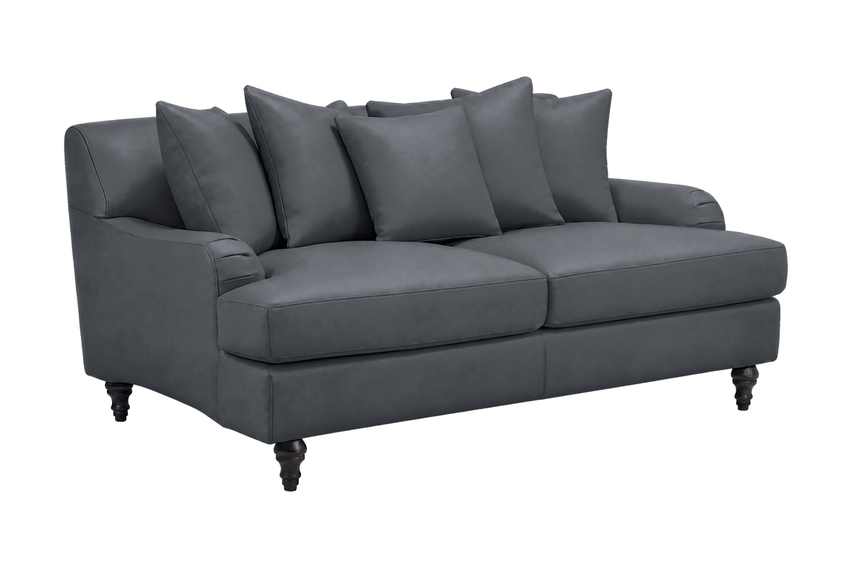 Senia Small Sofa in Dante Shark