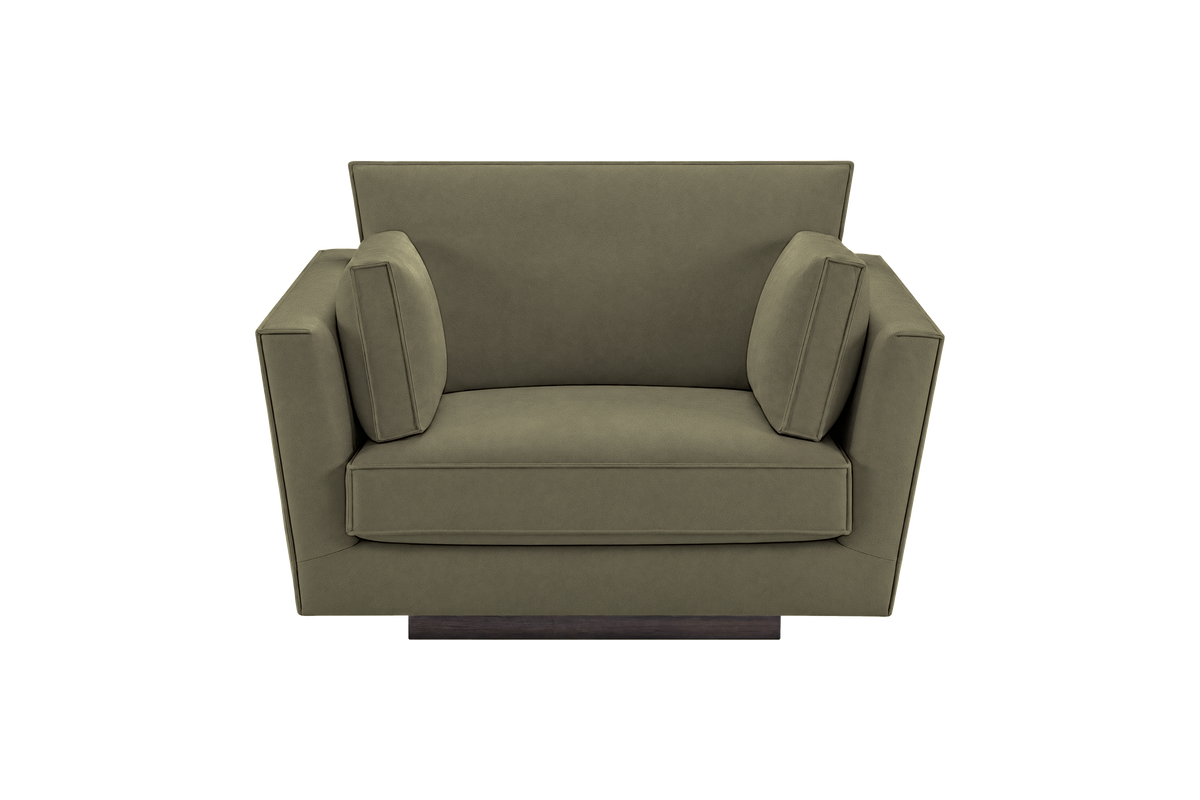 Stanley Armchair in Felix Olive