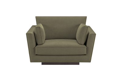 Stanley Armchair in Felix Olive