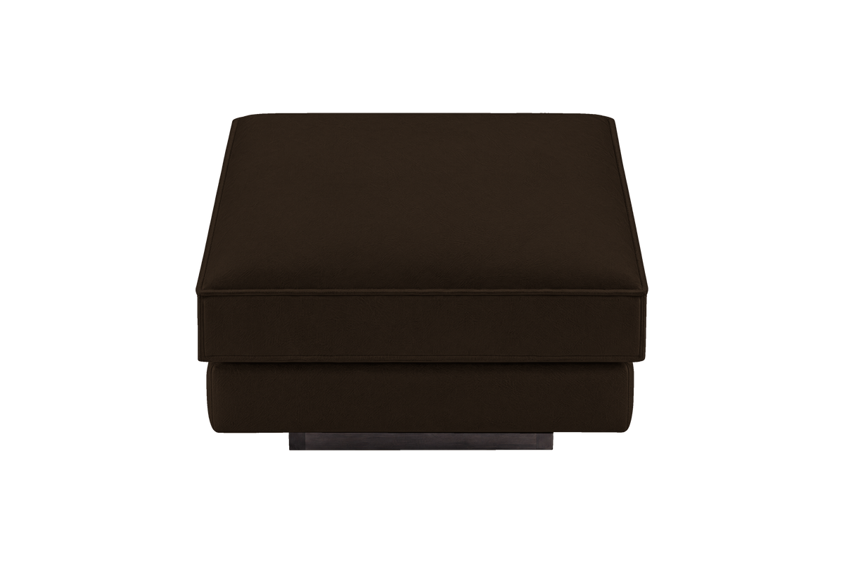 Stanley Footstool in Marfa Charcoal