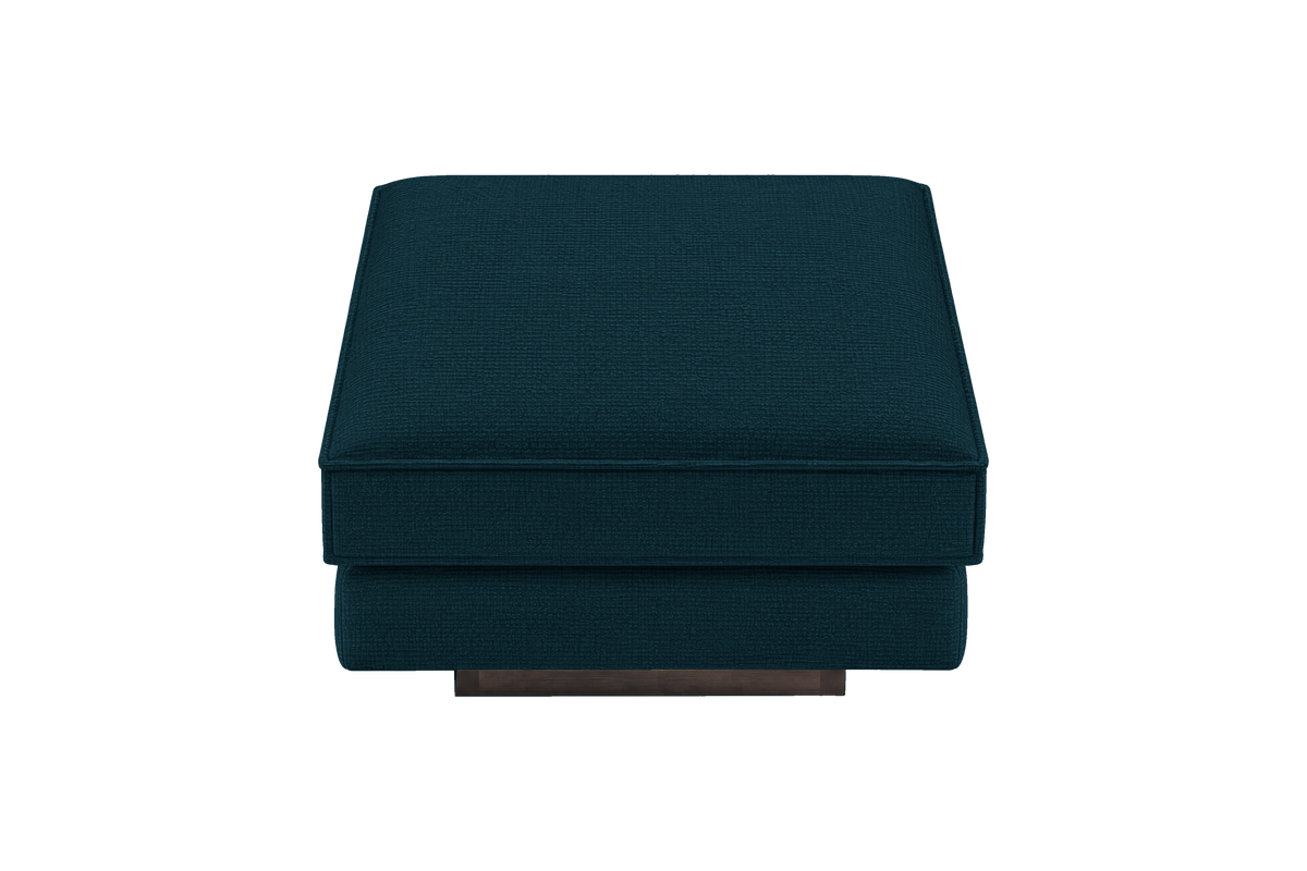 Stanley Footstool in Roni Deep Lake