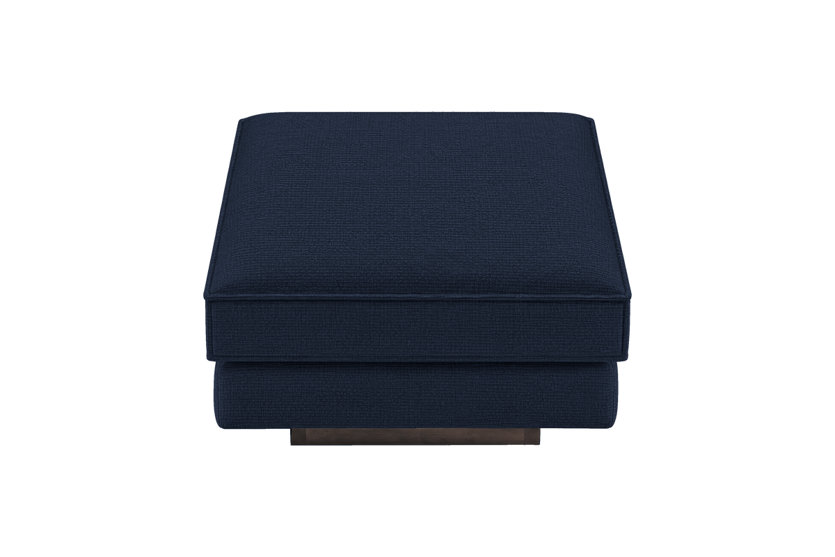 Stanley Footstool in Roni Ember Blue