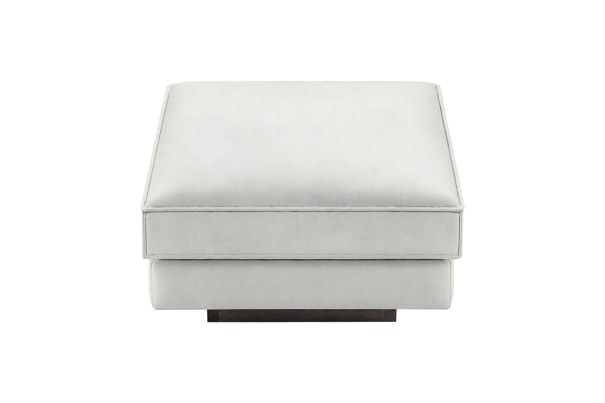 Stanley Footstool in Felix Milky