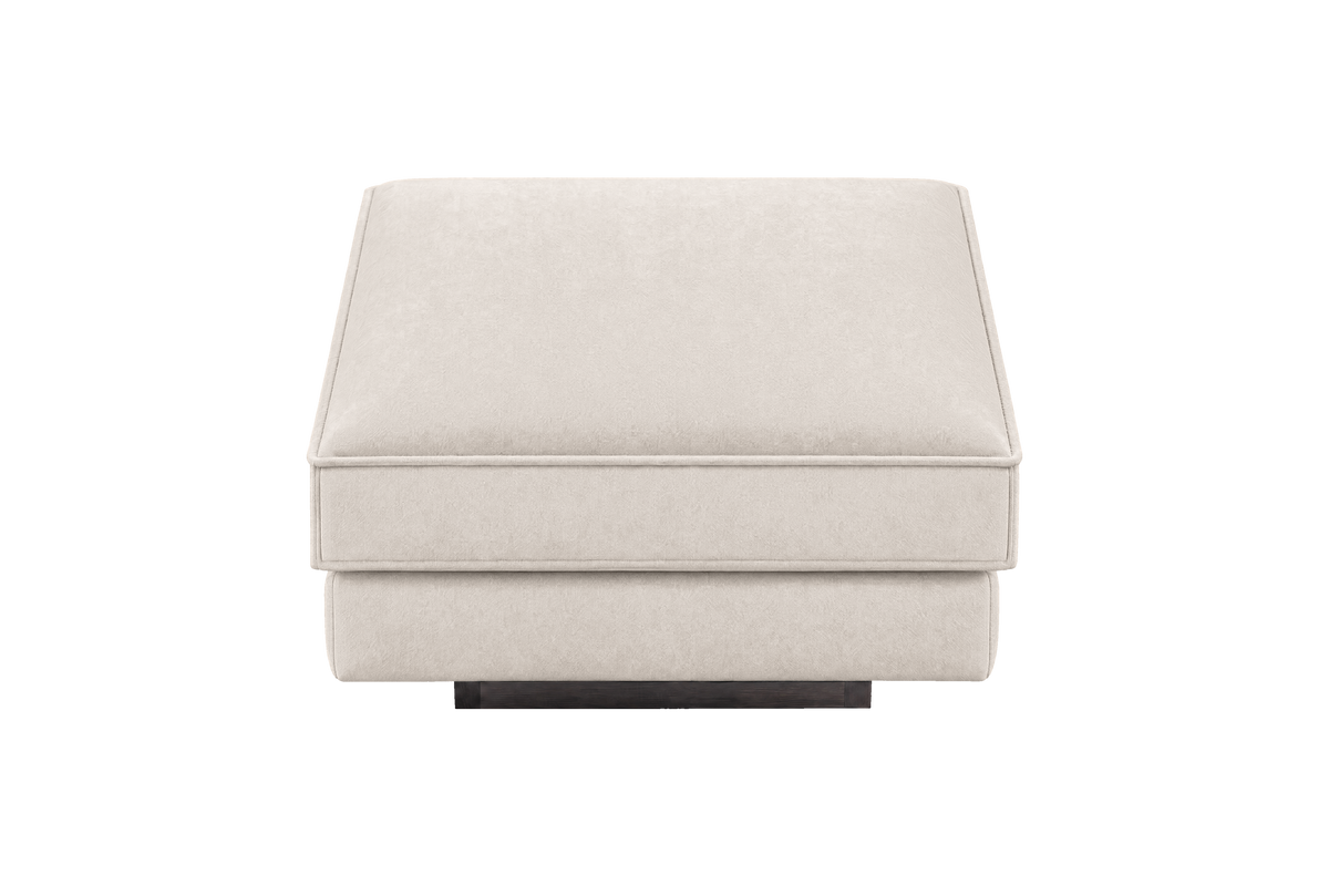 Stanley Footstool in Fresco Milky