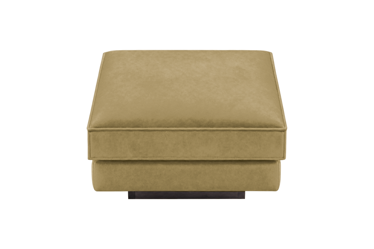 Stanley Footstool in Marfa Olivia