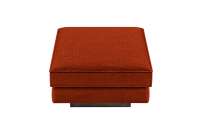 Stanley Footstool in Roni Poppy