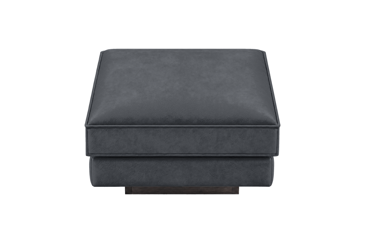 Stanley Footstool in Dante Shark