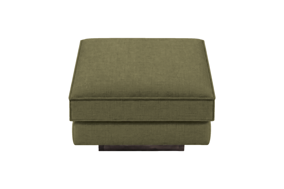 Stanley Footstool in Mosquito Sycamore