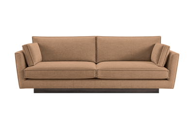 Stanley Large Sofa 2 Cushions in Roni Biscotti
