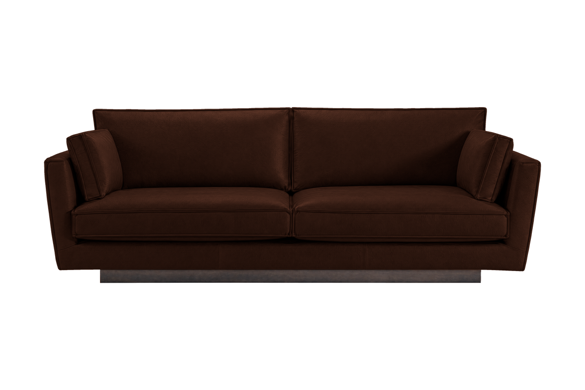 Stanley Large Sofa 2 Cushions in Momo Biscuit