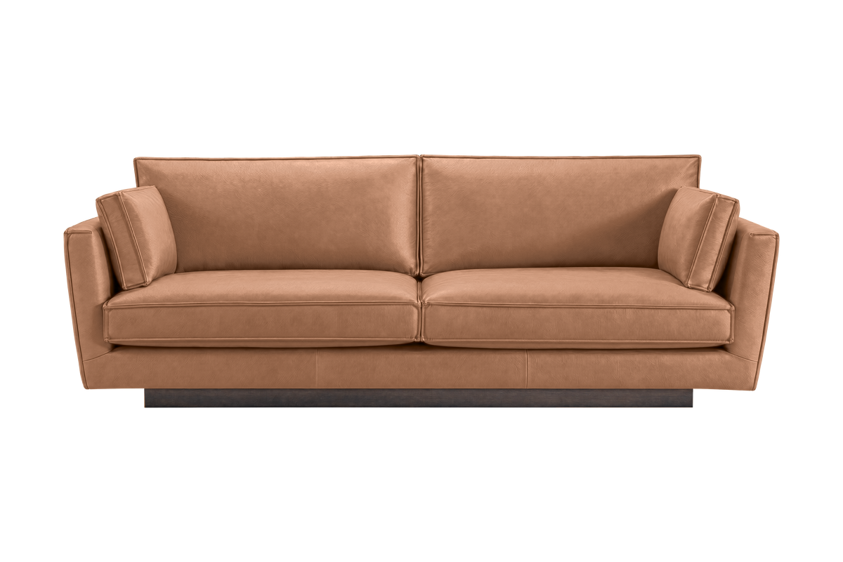 Stanley Large Sofa 2 Cushions in Momo Camel