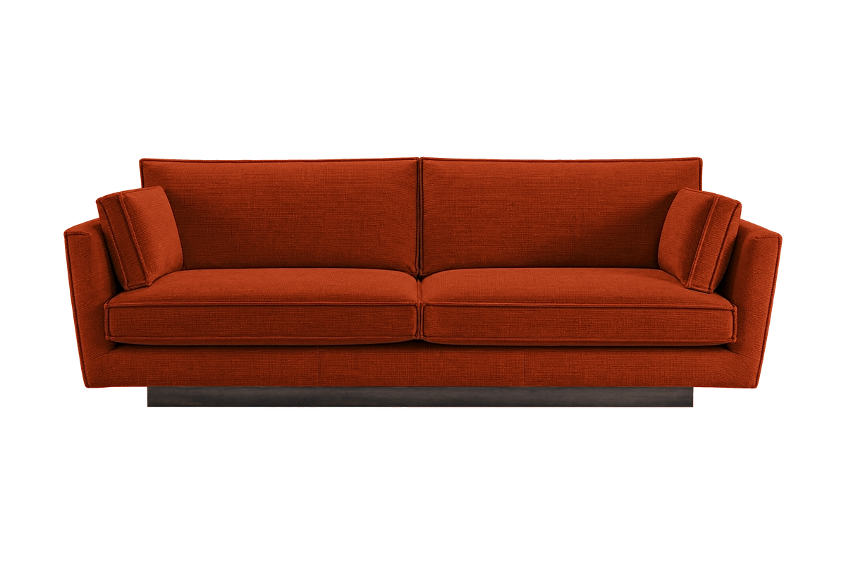 Stanley Large Sofa 2 Cushions in Roni Poppy