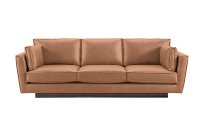 Stanley Large Sofa 3 Cushions in Momo Camel