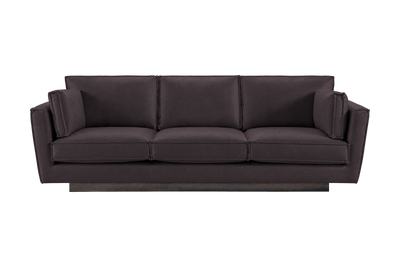 Stanley Large Sofa 3 Cushions in Dante Charcoal