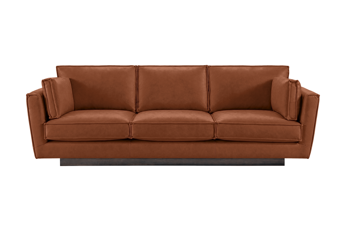 Stanley Large Sofa 3 Cushions in Dante Hazel