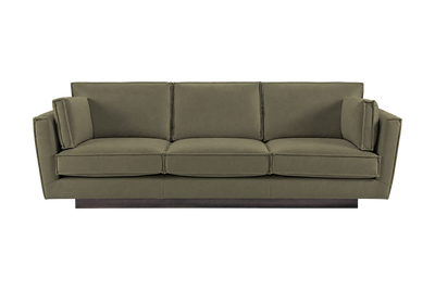 Stanley Large Sofa 3 Cushions in Felix Olive