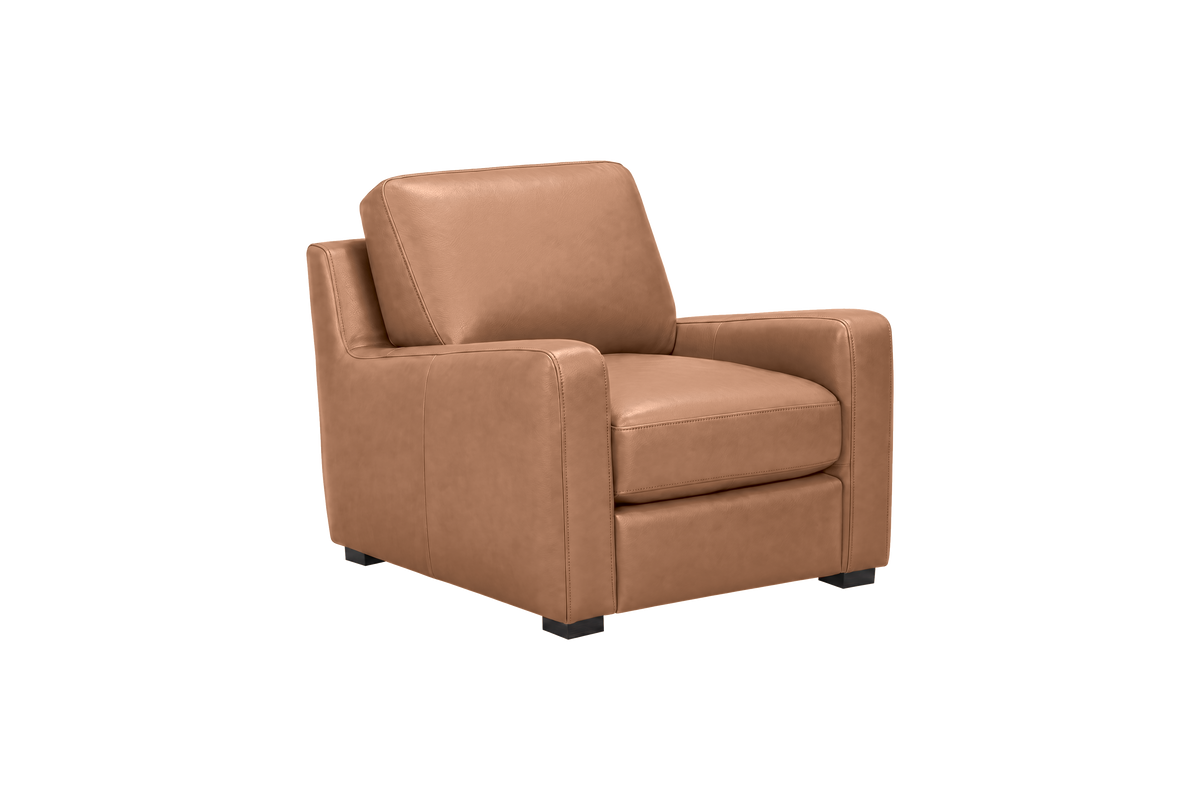 Theo Armchair in Momo Camel