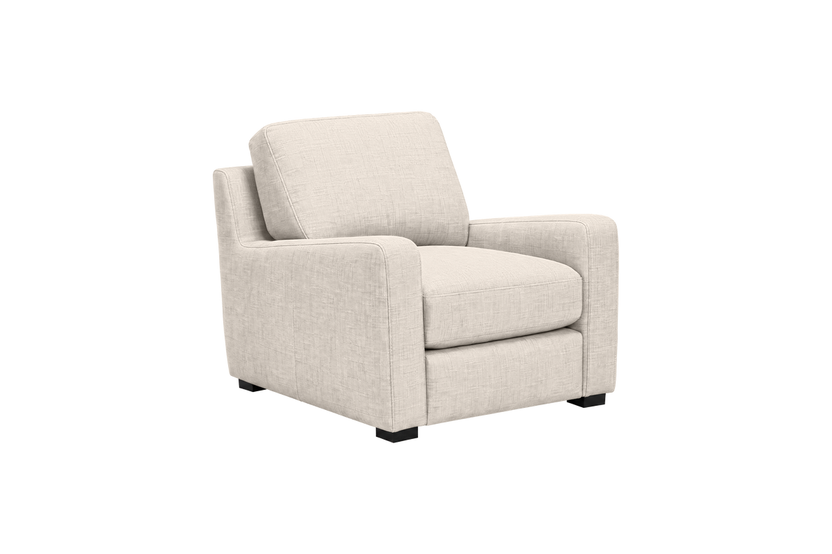Theo Armchair in Mosquito Cracker