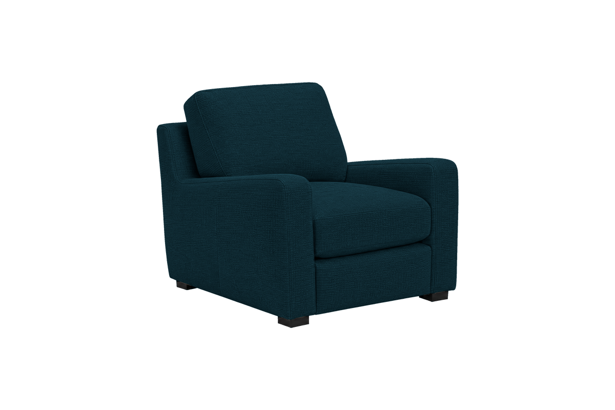 Theo Armchair in Roni Deep Lake