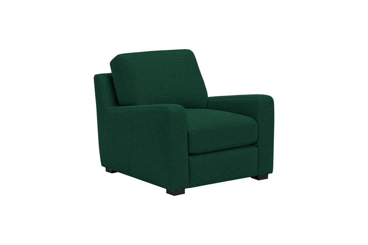 Theo Armchair in Roni Frog