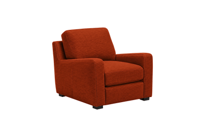 Theo Armchair in Roni Poppy