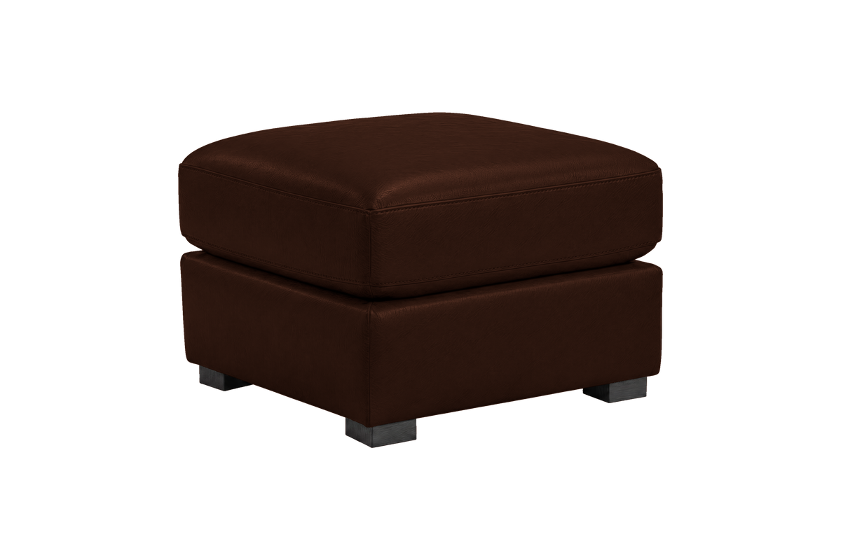 Theo Footstool in Momo Biscuit