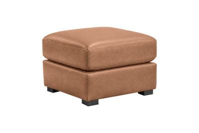 Theo Footstool in Momo Camel