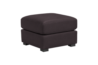 Theo Footstool in Dante Charcoal