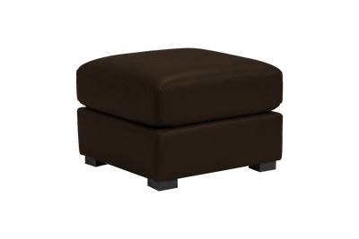 Theo Footstool in Marfa Charcoal