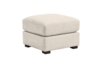 Theo Footstool in Mosquito Cracker
