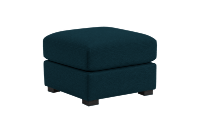 Theo Footstool in Roni Deep Lake