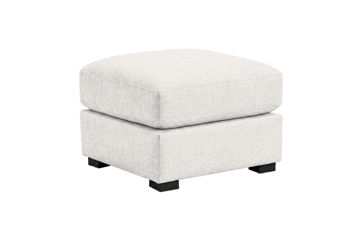 Theo Footstool in Mosquito Foam