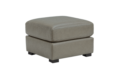 Theo Footstool in Felix Glace