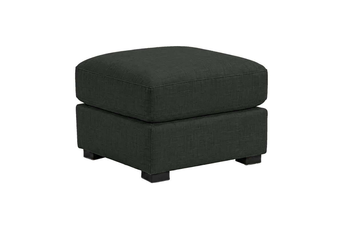 Theo Footstool in Mosquito Lola