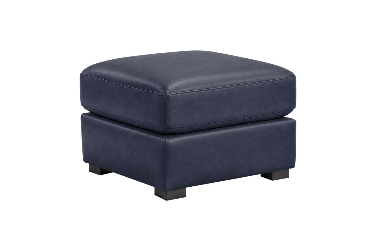 Theo Footstool in Momo Midnight