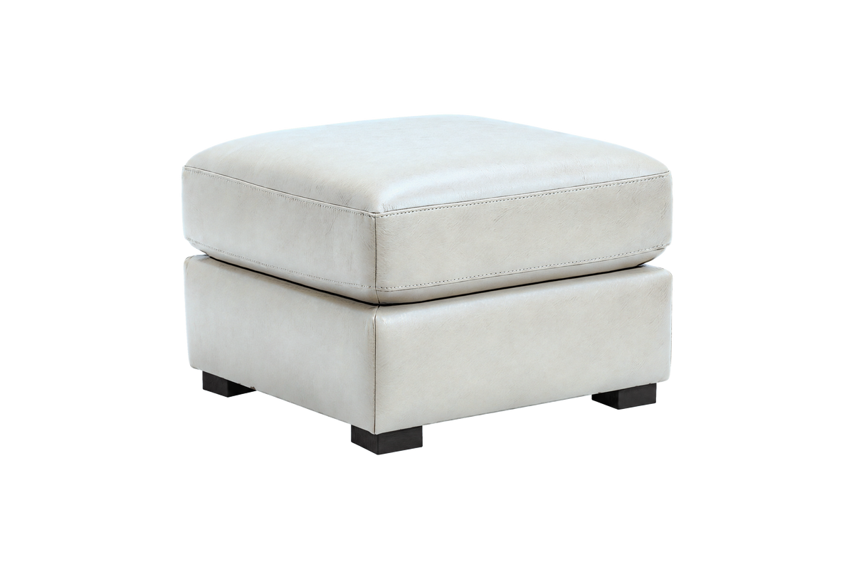 Theo Footstool in Felix Milky
