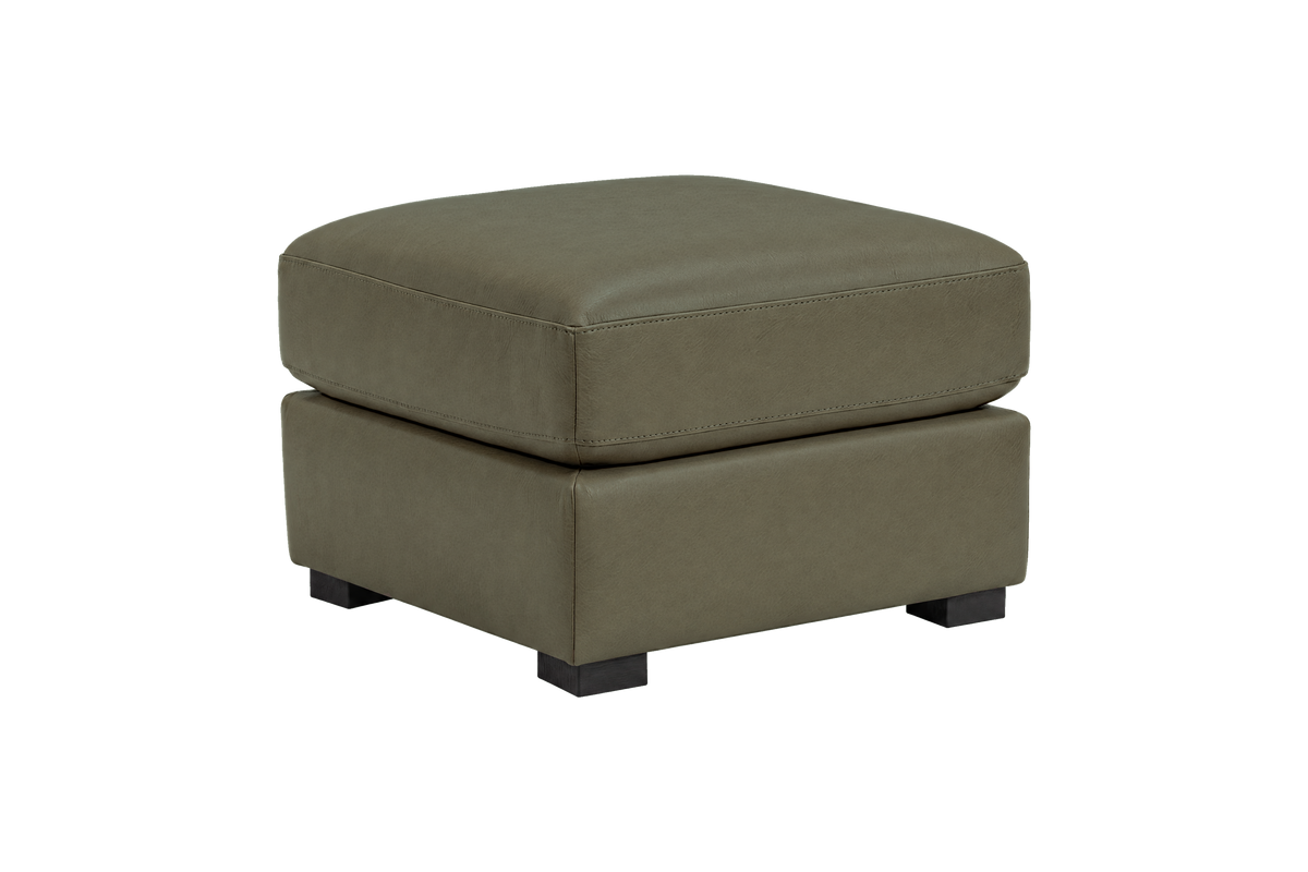 Theo Footstool in Felix Olive