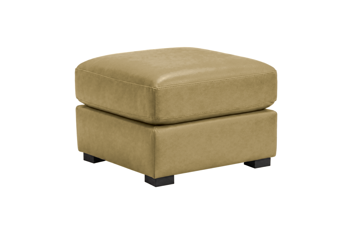 Theo Footstool in Marfa Olivia
