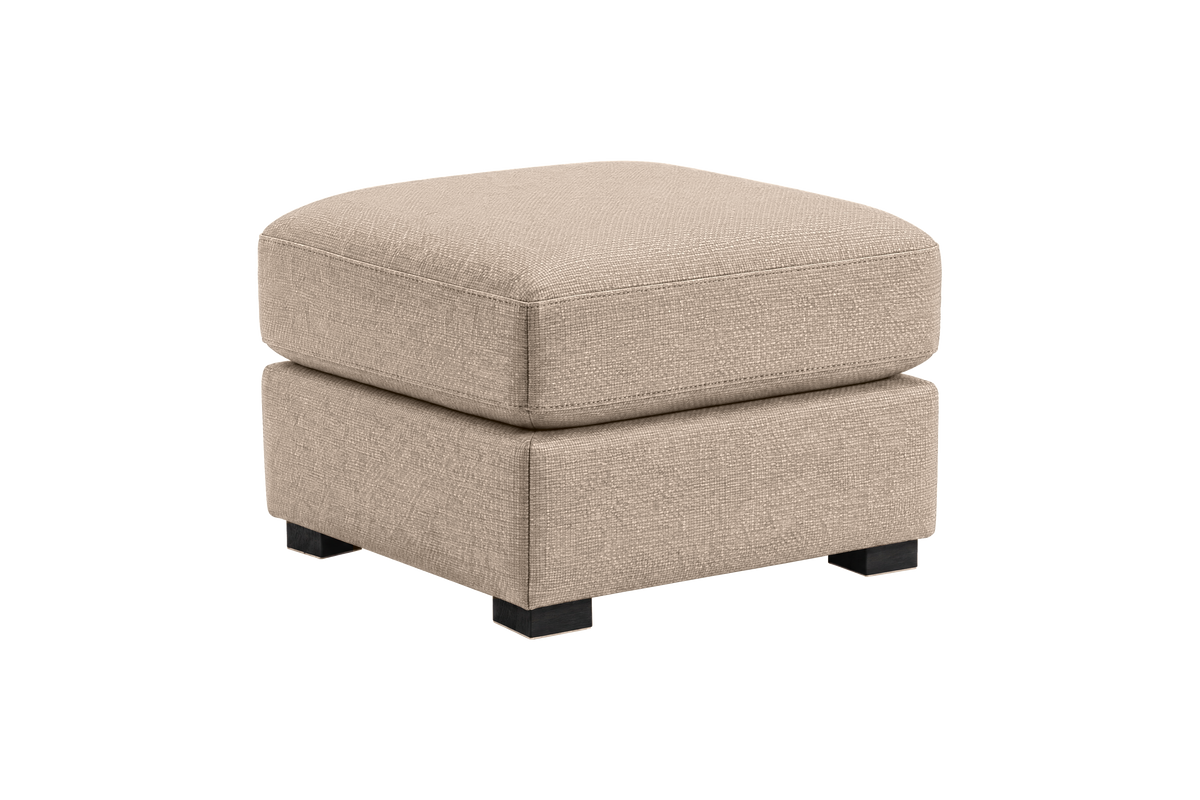 Theo Footstool in Roni Pine Nut